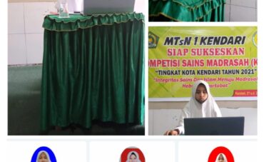 Lolos Seleksi Tingkat Kota,3 Siswa MTsN 1 Kendari Siap Melaju Ke KSM Tingkat Provinsi