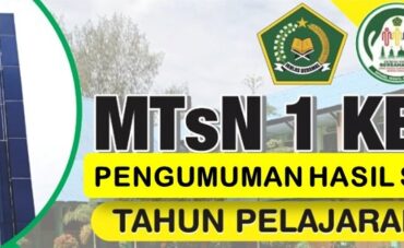 Pengumuman Hasil Seleksi PPDB MTsN 1 Kendari Tahun Pelajaran 2022/2023