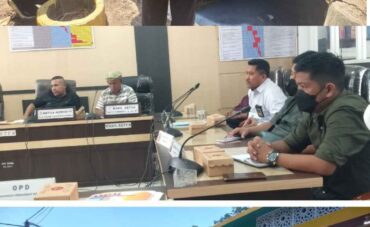 Kunjungan Ketua Komisi III DPRD Kota Kendari, LM Rajab Jinik ke MTsN 1 Kendari